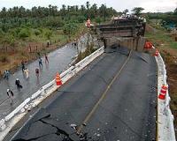 Eight dead, three missing after China road collapse
