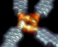 Contacting the molecular world through graphene nanoribbons