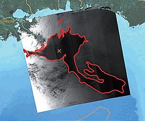 A Push From the Mississippi Kept Deepwater Horizon Oil Slick Off Shore, Penn Research Shows
