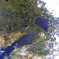 St Petersburg And Lake Ladoga