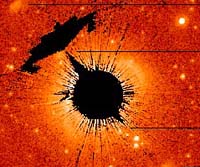 Stellar Wind Gap Points To Cold Distant Worlds