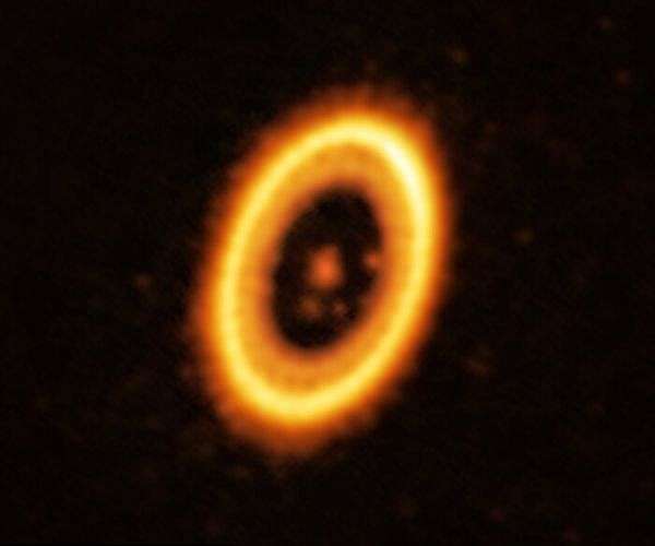 ALMA observations reveal gravitational instability in planet-forming disk