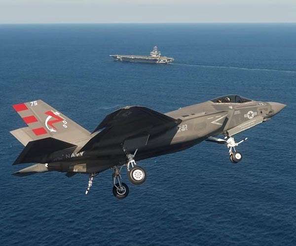 Marines declare first F-35C squadron ready for aircraft carrier deployment