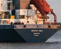 Russia unloads 'piracy' evidence from Arctic Sea