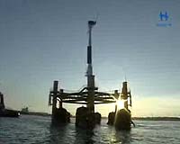 World's first floating wind turbine launched in Berlin