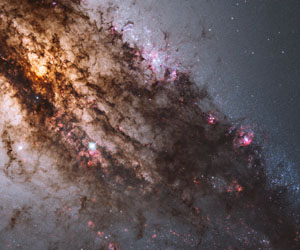 Firestorm of Star Birth in the Active Galaxy Centaurus A