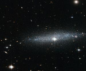 Hubble's Glitter galaxy: The ESO 318-13 galaxy