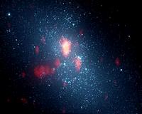 Nearby 'dwarf' galaxy is home to luminous star cluster