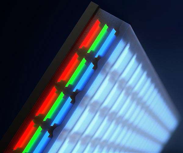 Researchers pioneer process to stack micro-LEDs