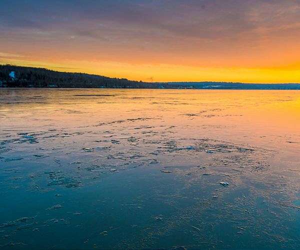Lake ice melting 8 days earlier on average, study finds