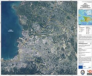 First Satellite Map Of Haiti Earthquake