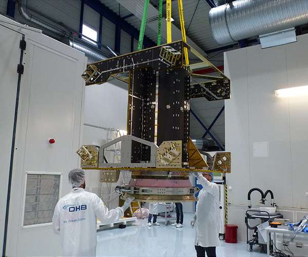 Hera asteroid spacecraft assembled