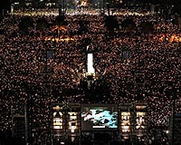 Hong Kong protesters defy ban, rally to remember Tiananmen