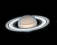 Hubble sees summertime on Saturn