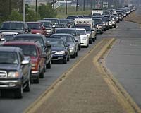 Thousands Jam Roads Into New Orleans Suburbs In Bid To Return Home
