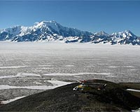 Glacial Erosion Changes Internal Mountain Structure