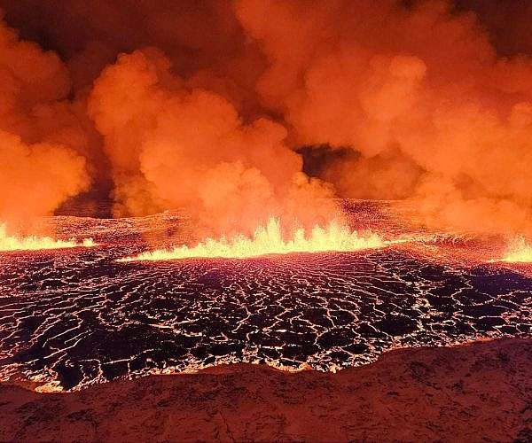 Iceland volcano erupts for ninth time since 2023