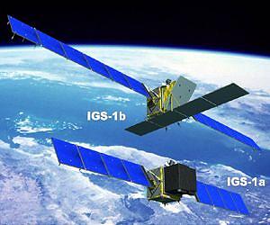 Photograph of Spy Satellite IGS-1B Captured in Its Final Orbits