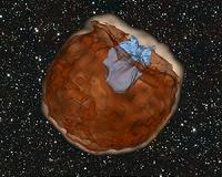 Supernova hits star, results shocking