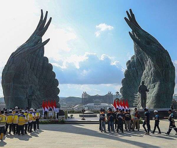 Indonesia celebrates Independence Day in future capital