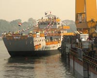 Indian navy commissions first Mk IV-class Landing Craft Utility ship