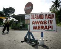 Activity At Merapi Slows