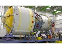 Flight Hardware for NASA's Space Launch System on Its Way to Cape