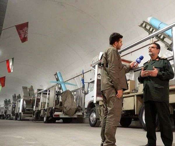 Iran Guards unveil underground missile facility for naval warfare