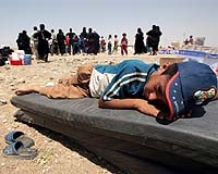 Iraq refugees scoff at boasts of improved security