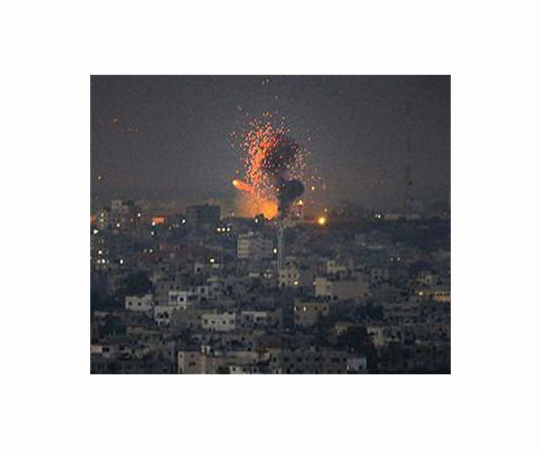 Israel strikes Gaza after border clashes; Israeli strikes on Syria kill 4 pro-Iran fighters