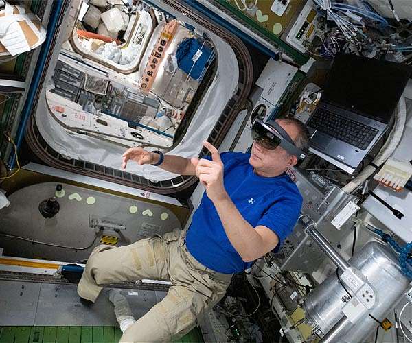 Nine ways AR and VR used on the International Space Station