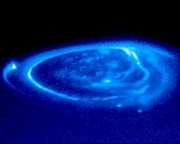 Solar storms trigger Jupiter's 'Northern Lights'