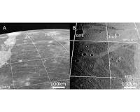Huge ring-like structure on Ganymede's surface may have been caused by violent impact