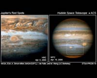 Two Great Jovian Storms Converging