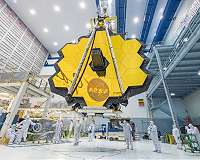 James Webb Space Telescope Mirror Seen in Full Bloom