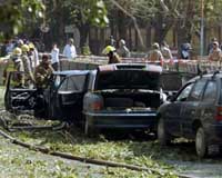 Suicide attack shatters Afghan capital's tense pre-vote calm