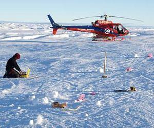 Underlying ocean melts ice shelf, speeds up glacier movement