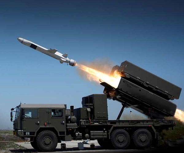 Successful test of land-based Naval Strike Missile announced by Raytheon