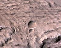 Evidence of Martian life could be hard to find in some meteorite blast sites