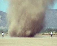 Dust devils contribute large amount of particulate matter to atmospheres of Earth, Mars