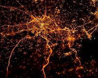 Bright lights: big cities at night