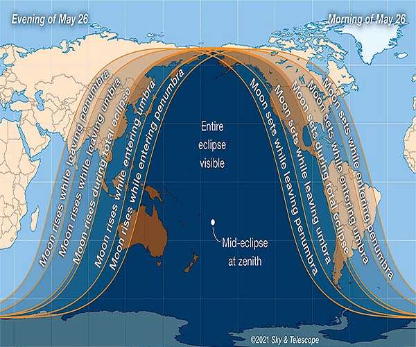 May's Full Moon comes with Supermoon Eclipse