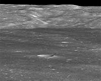 First look: Chang'e lunar landing site