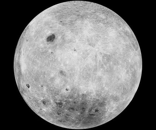 Lunar brightness temperature for calibration of microwave humidity sounders