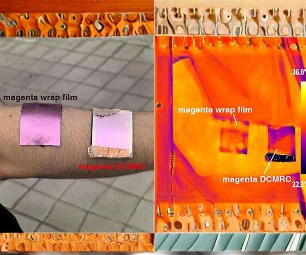 'Cool' signs based on a new colorful, flexible electronic display technology