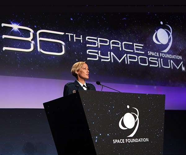AFRL promotes 'one lab, two services' at Space Symposium