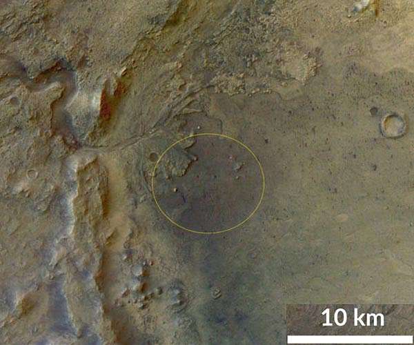 The geological context of the Mars 2020 landing site through the eyes of DLR
