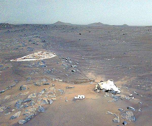 Mars is littered with 15,694 pounds of human trash from 50 years of robotic exploration