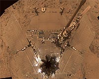Dust Storm Cuts Energy Supply Of NASA Mars Rover Spirit