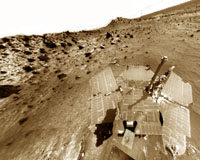 Spirit Copes With Decreasing Solar Energy
